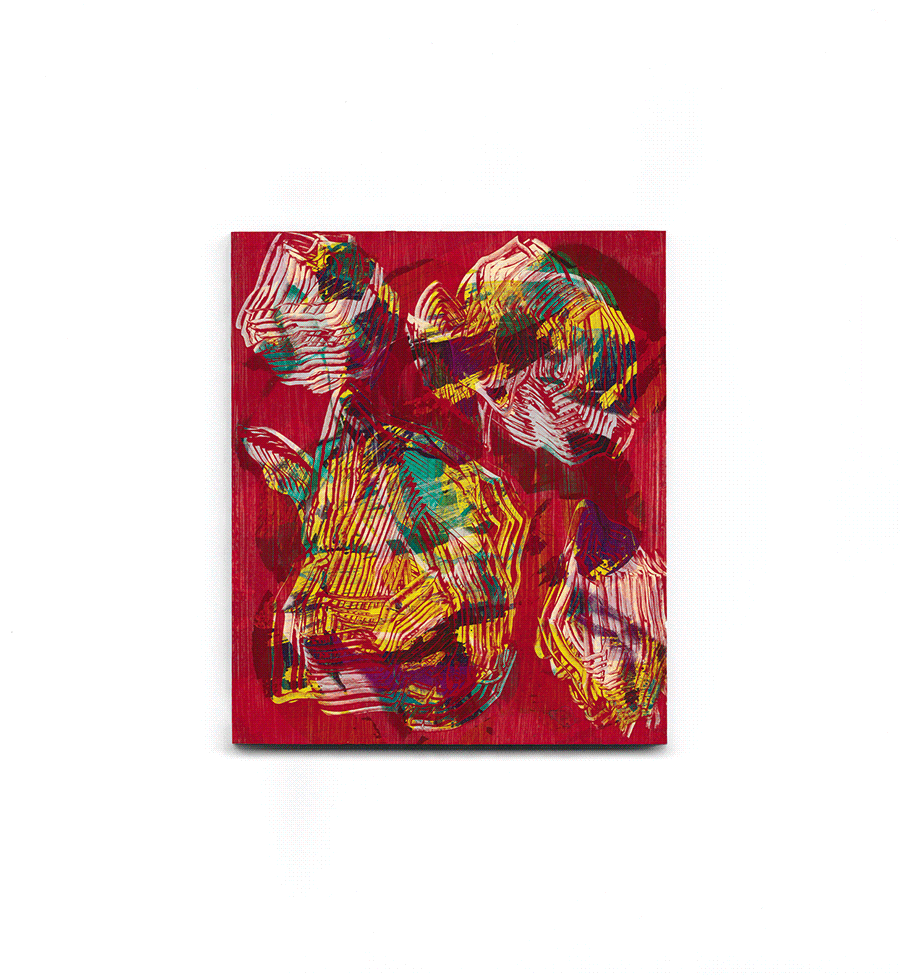 David_Mellin_untitled-(no.-89)_mixed-media-auf-holz_25x21cm_2020