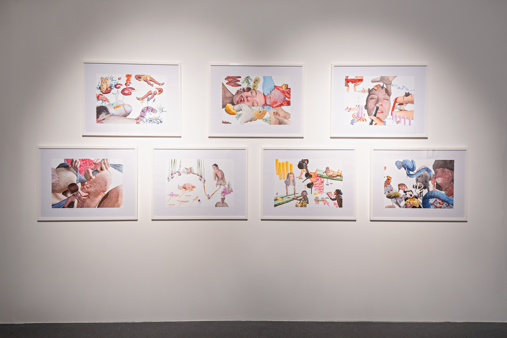 Emerging Artists Ausstellungsansicht von Lisa Grätsch